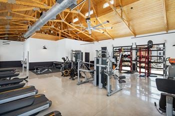 Indoor/outdoor fitness center